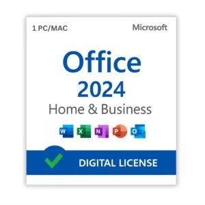 Office 2024 HOME & BUSINESS FOR PC/MAC 1 USER BIND